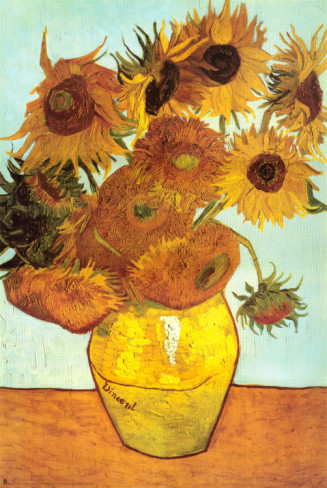 Sunflowers - Van Gogh Painting On Canvas